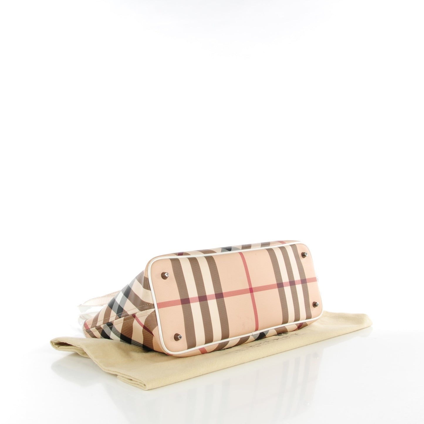 Supernova Check Regent Tote White