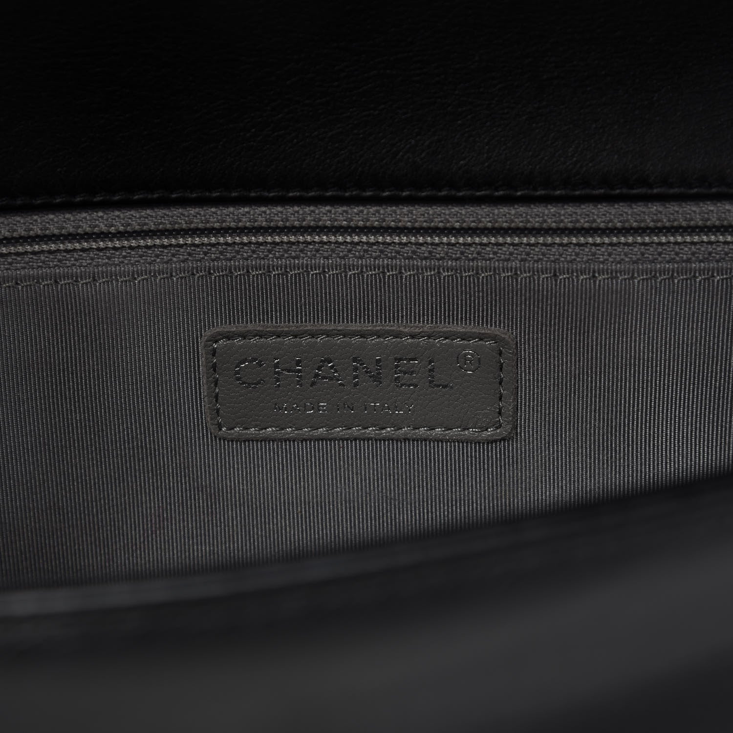 Chanel Calfskin Quilted New Medium Boy Flap Black 8 of 10