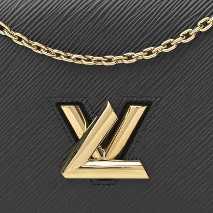 Louis Vuitton Epi Twist Belt Chain Wallet Black 7 of 9