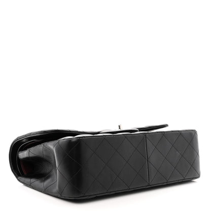 Chanel Lambskin Quilted Jumbo Double Flap Black 4 of 14