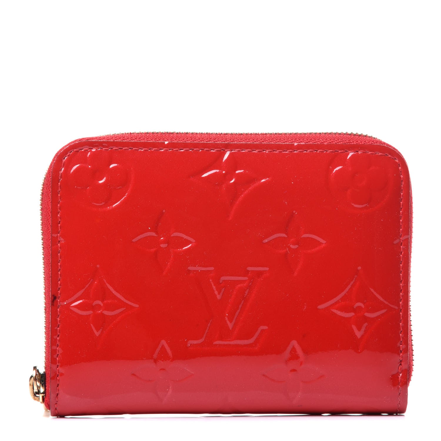 Louis Vuitton Vernis Zippy Coin Purse Cherry 1 of 9