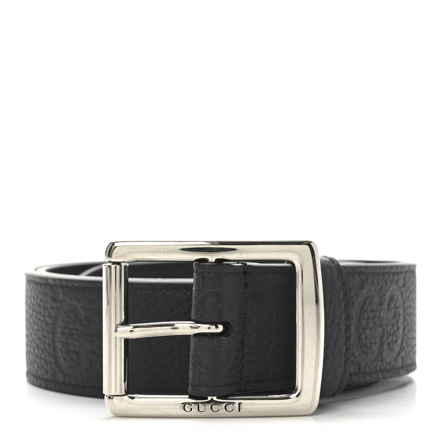 Piuma Calfskin Jumbo GG Embossed 35mm Belt 85 34 Royale