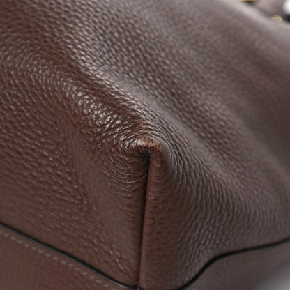 Prada Vitello Daino Shopping Tote Palissandro 11 of 14