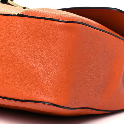 Chloe Goatskin Large Elsie Shoulder Bag Coral 6 of 10