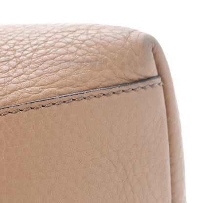 Gucci Pebbled Calfskin Medium Soho Chain Shoulder Bag Rose Beige 18 of 18