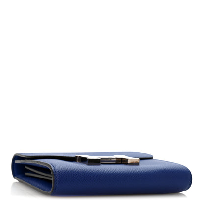 Hermes Epsom Constance Short Wallet Bleu Electrique 4 of 10