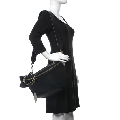 Chanel x Pharrell Williams Suede Calfskin Oversized Waist Belt Bag Black 6 of 11
