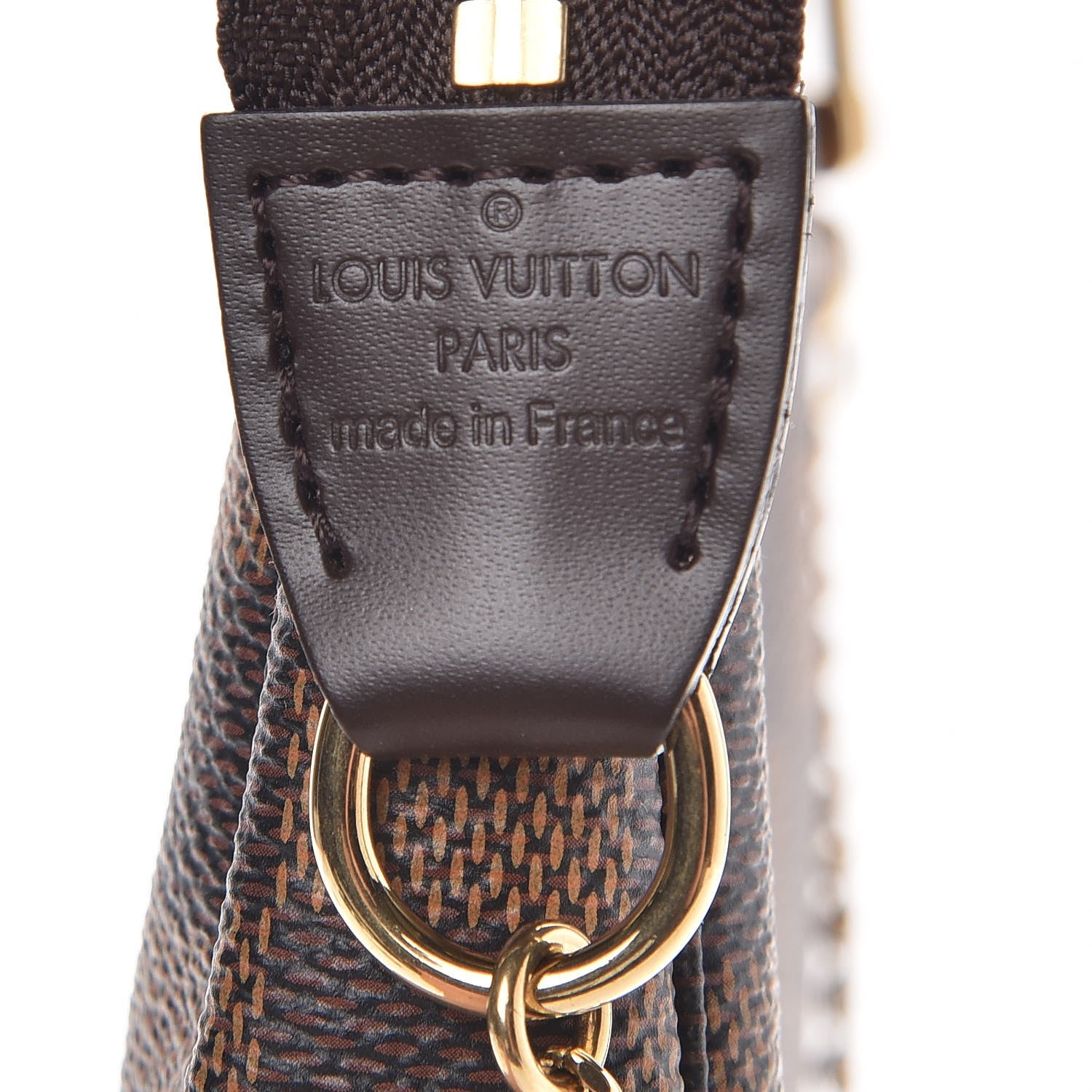 Louis Vuitton Damier Ebene Mini Pochette Accessories 6 of 7