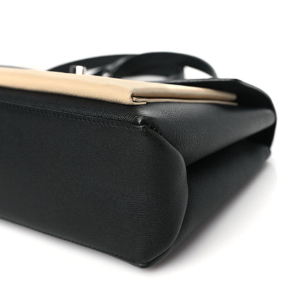 Louis Vuitton Soft Calfskin My Lockme Top Handle Vanille Black 9 of 10