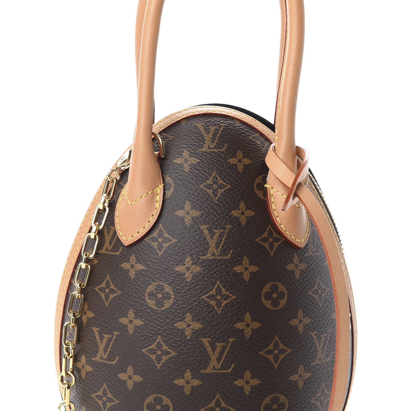 Monogram Egg Bag Black