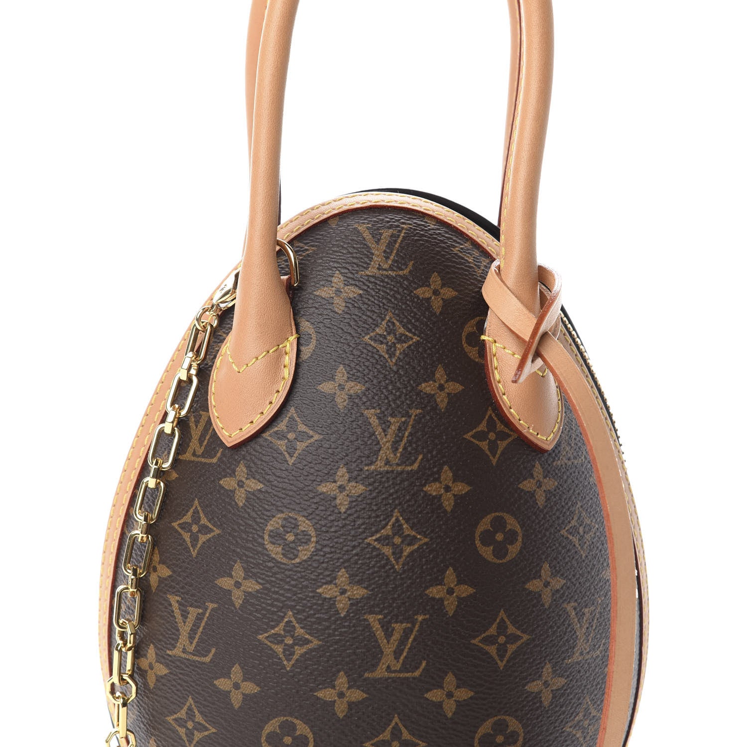 Louis Vuitton Monogram Egg Bag Black 8 of 8