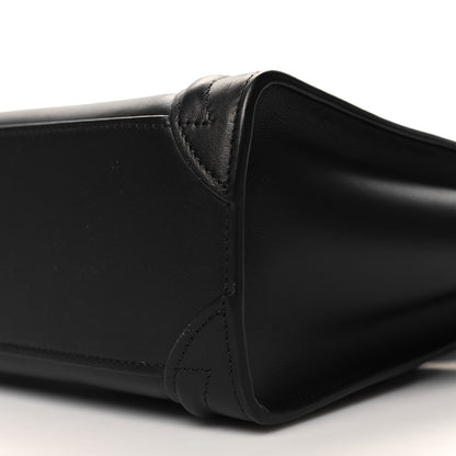 Celine Smooth Calfskin Nano Luggage Black 9 of 9