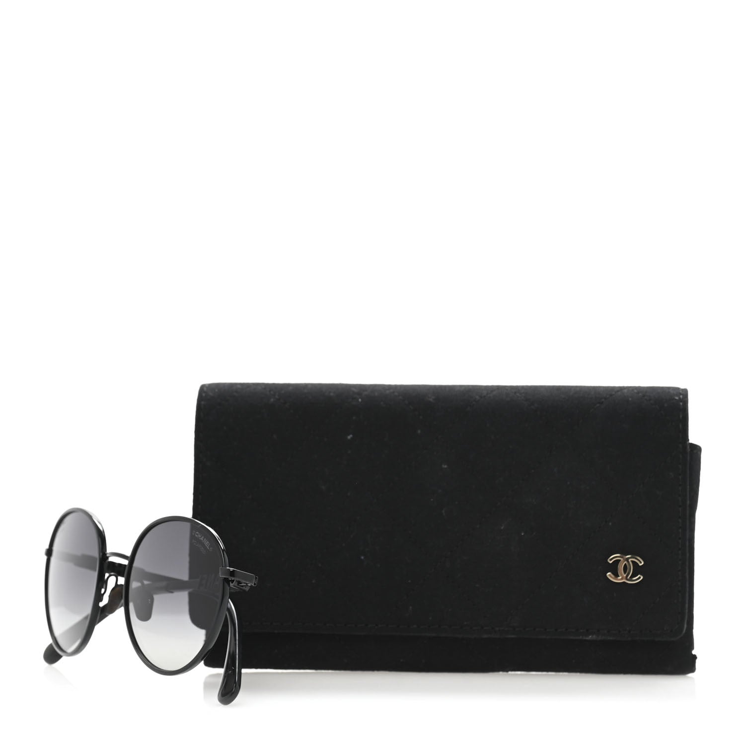Chanel Metal Pantos Sunglasses 4282 Black 8 of 8