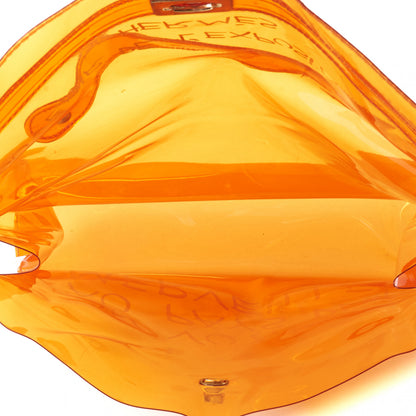 Hermes Vinyl Souvenir De L'Exposition Kelly Orange 4 of 7