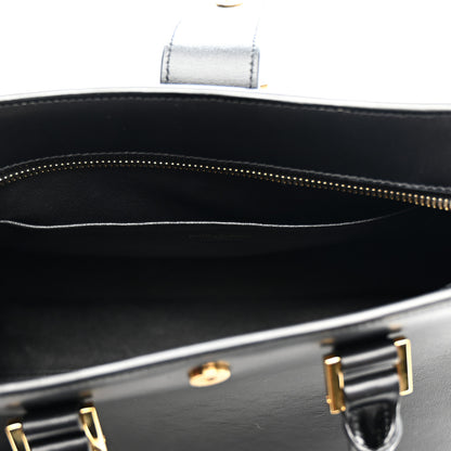 Saint Laurent Calfskin Monogram Baby Cabas Black 11 of 18