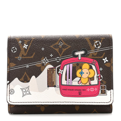 Louis Vuitton Monogram 2019 Christmas Animation Victorine Wallet Fuchsia 1 of 8