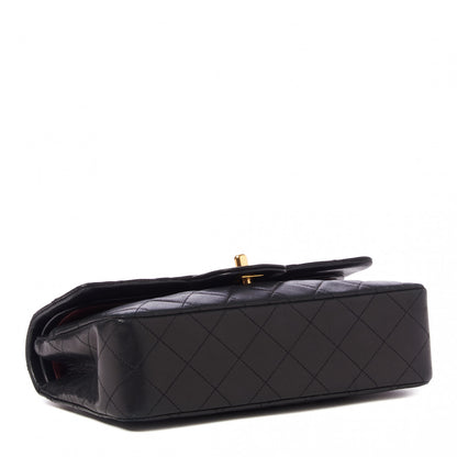 Chanel Lambskin Quilted Small Double Flap Black 3 of 10