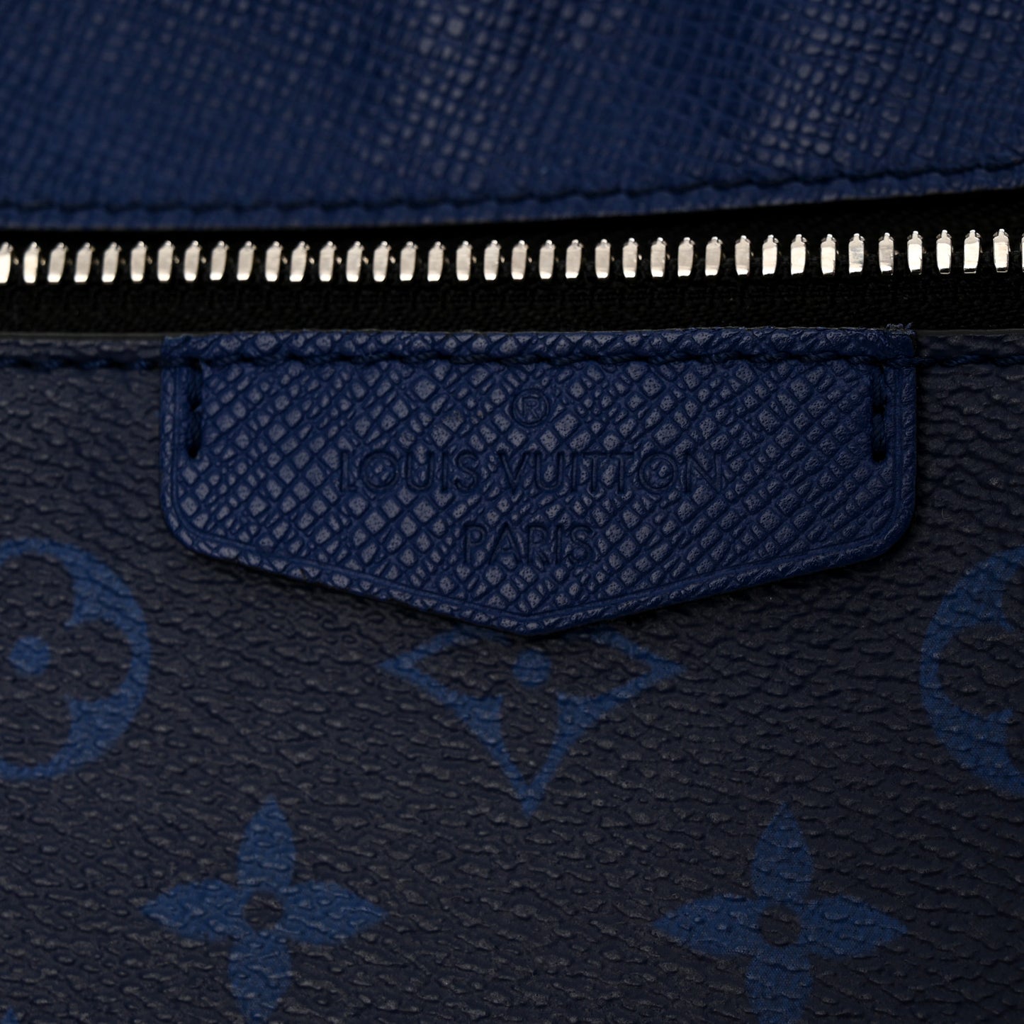 Taiga Monogram Outdoor Messenger Cobalt