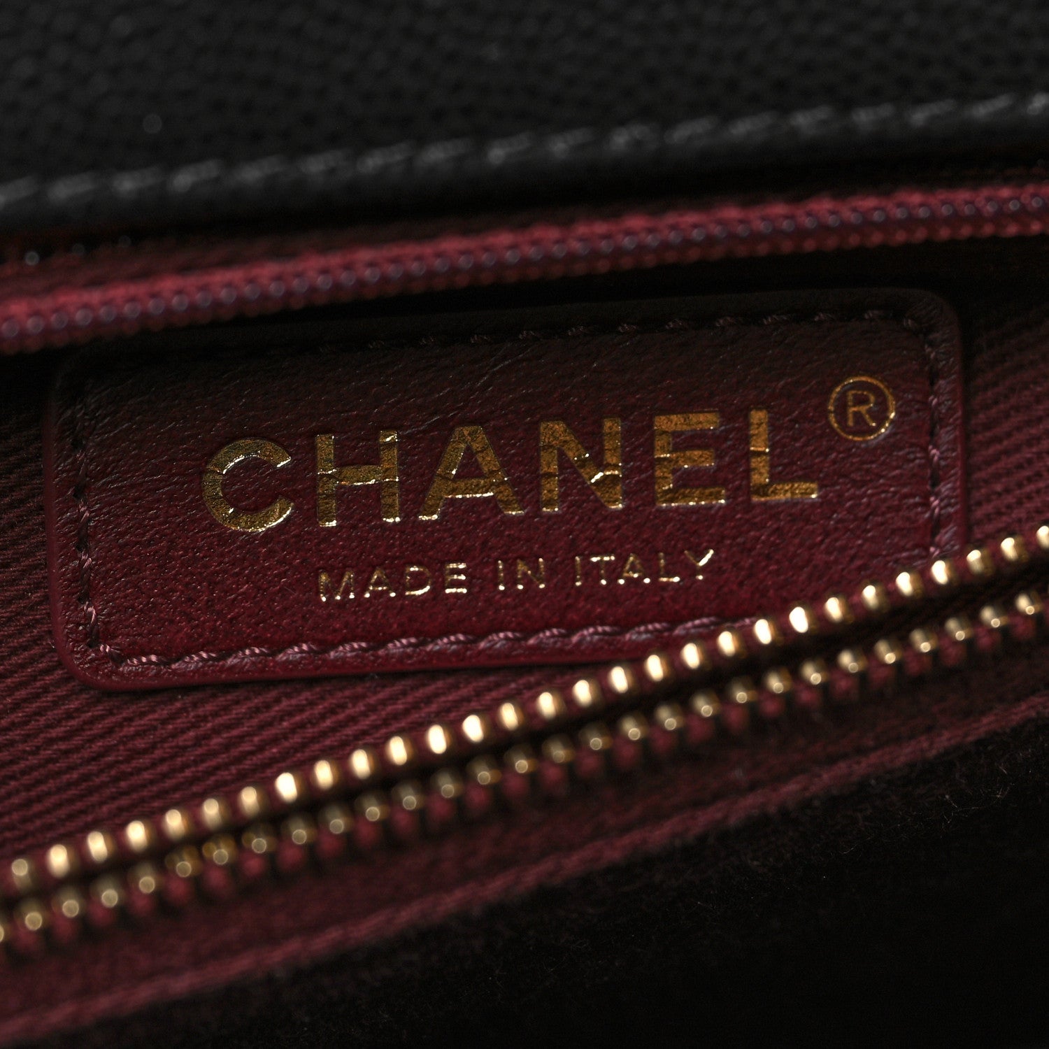 Chanel Caviar Quilted Medium Coco Handle Flap Black 6 of 14