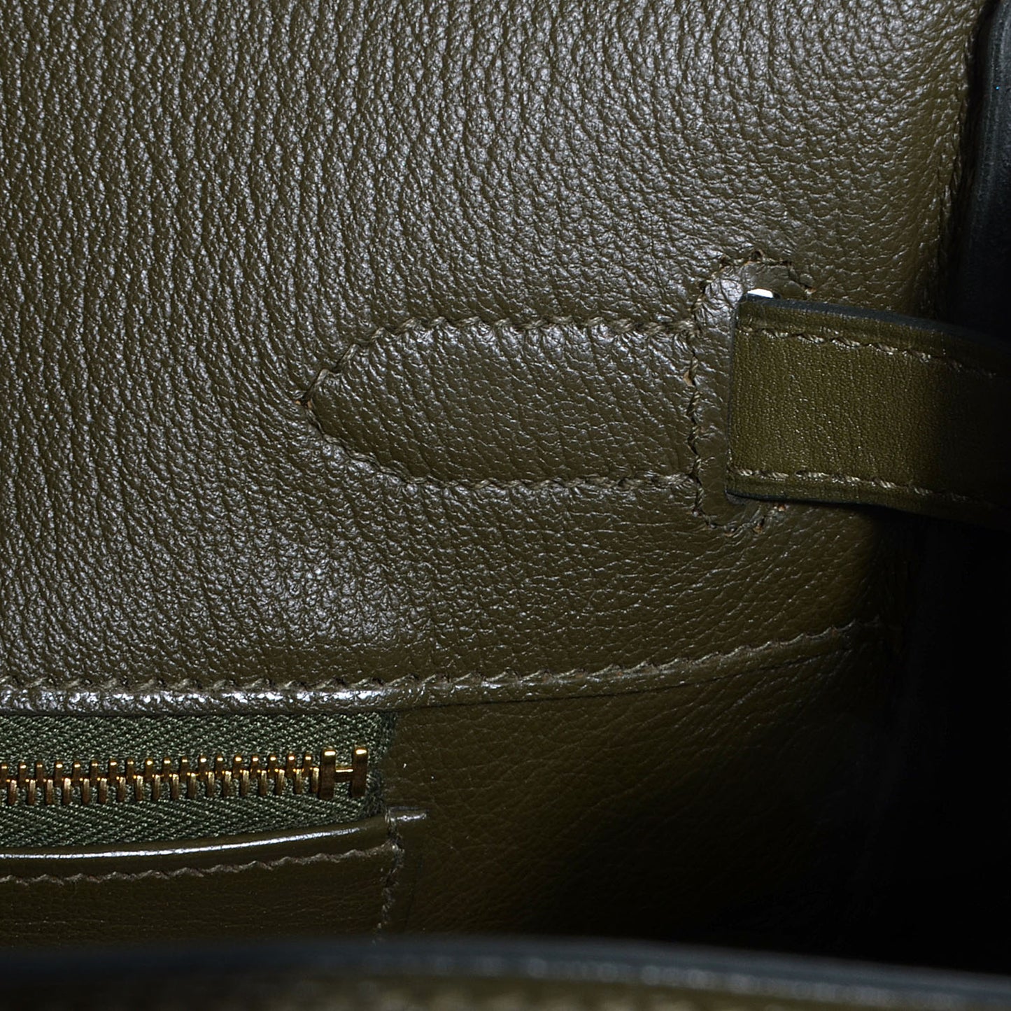 Tadelakt Ghillies Birkin 35 Vert Veronese