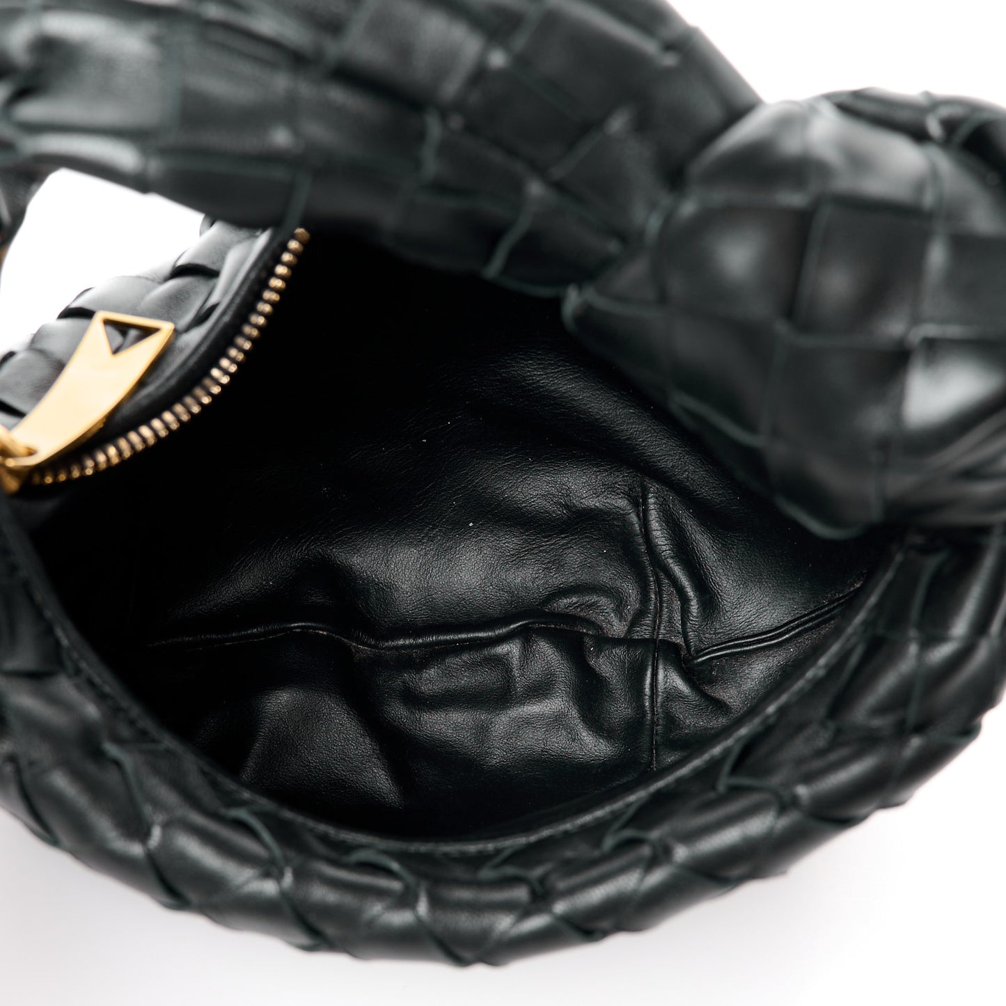 Nappa Intrecciato Mini Chain Jodie Black