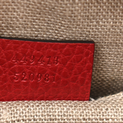 Gucci Monogram Mini Bree Messenger Bag Red 7 of 12