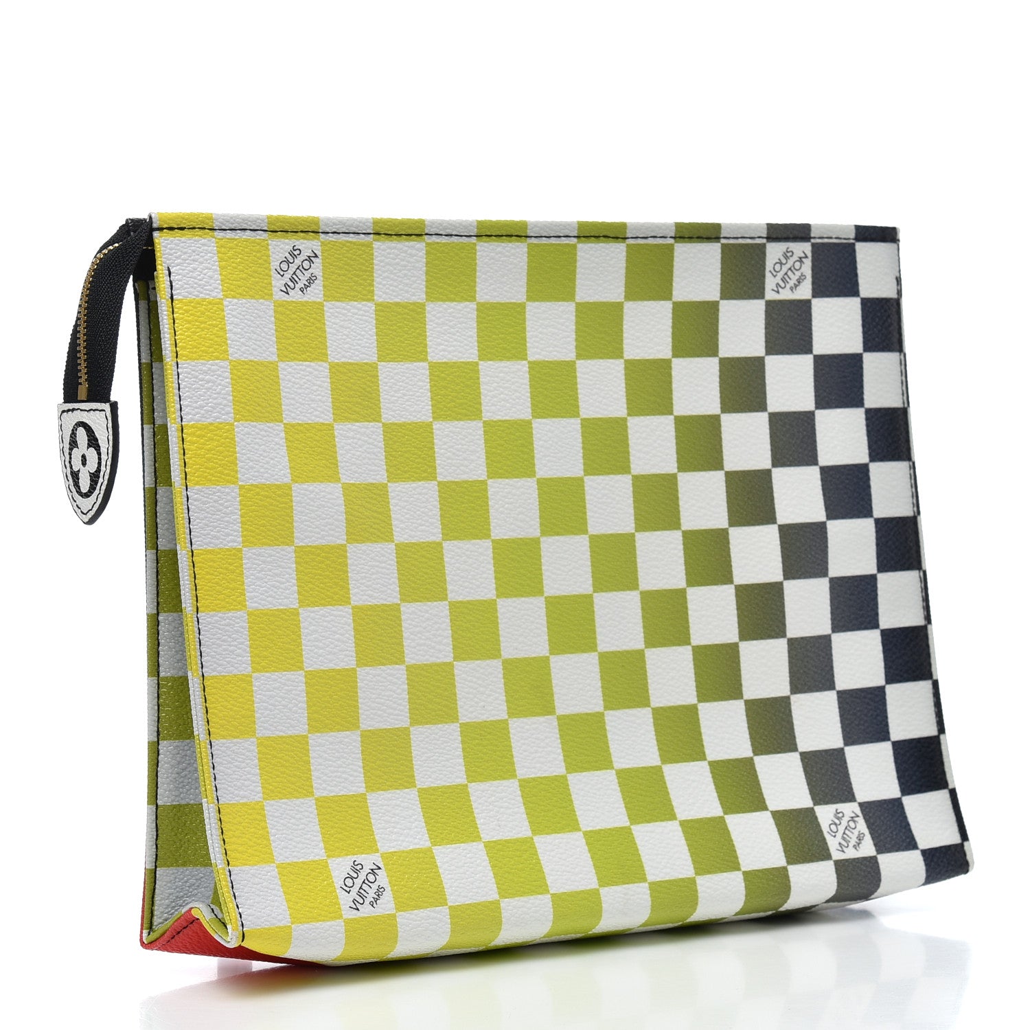 Louis Vuitton Damier Race Toiletry Pouch 26 Black Rose 3 of 9