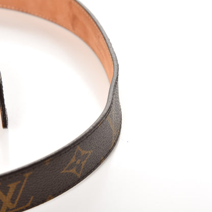 Louis Vuitton Monogram LV Frame Belt 80 32 5 of 7