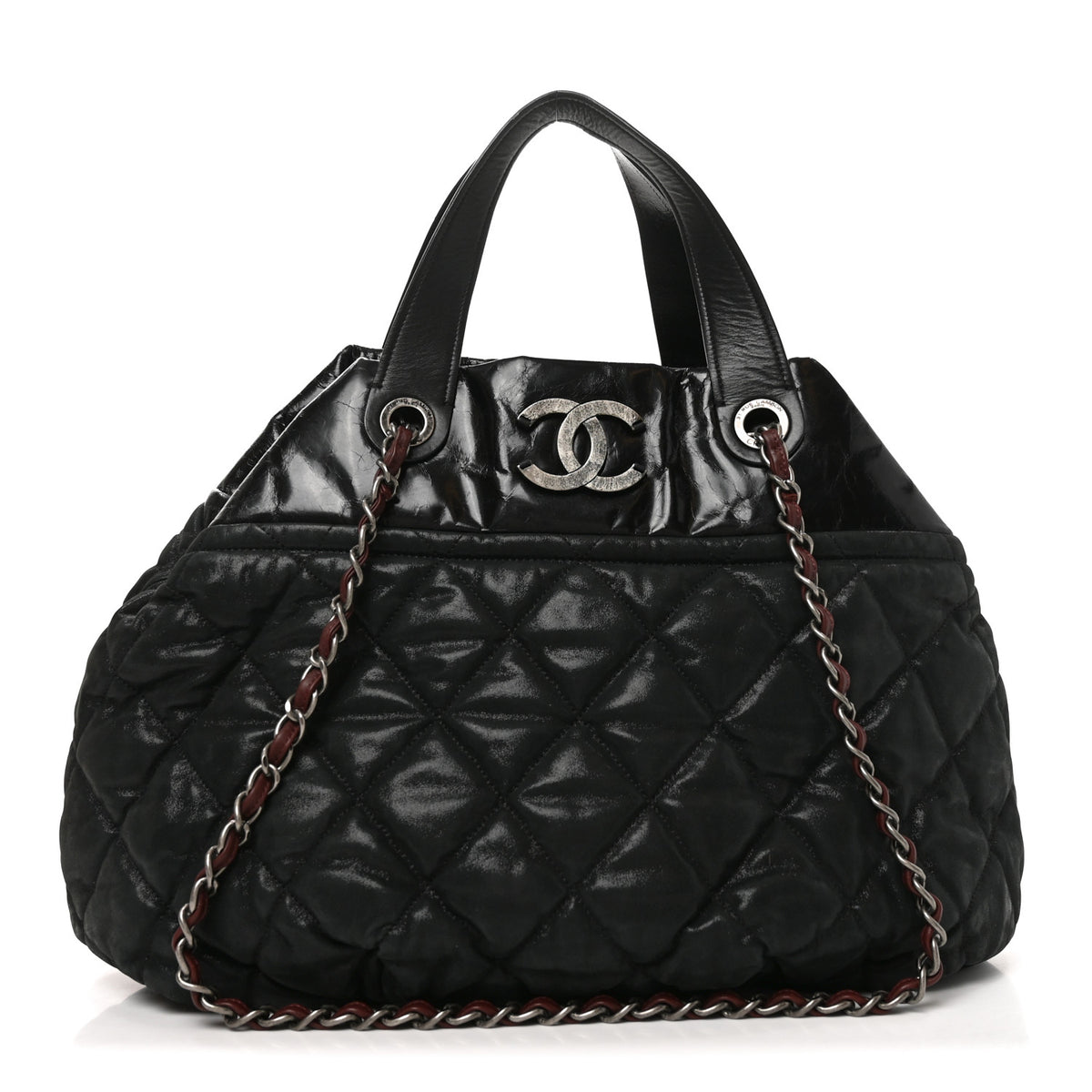 Chanel Iridescent Calfskin Small In The Mix Tote Black 1 of 10