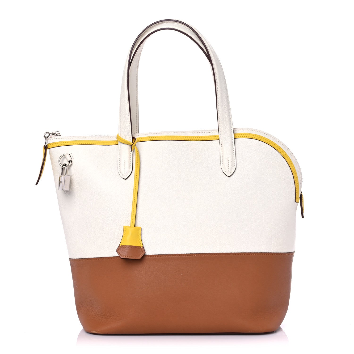 Hermes Evercolor Swift Transat Sailor Bag Gold White Jaune De Naples 1 of 18