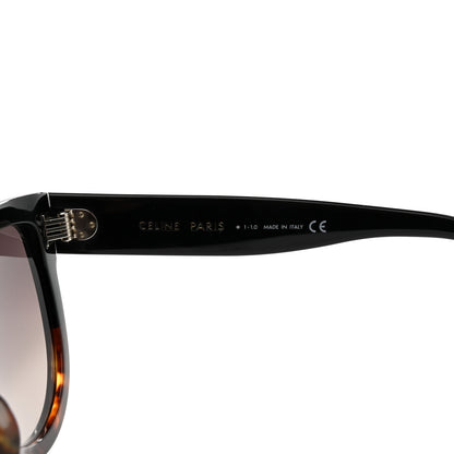 Celine Shadow Sunglasses CL 4001IN Black Havana 6 of 7