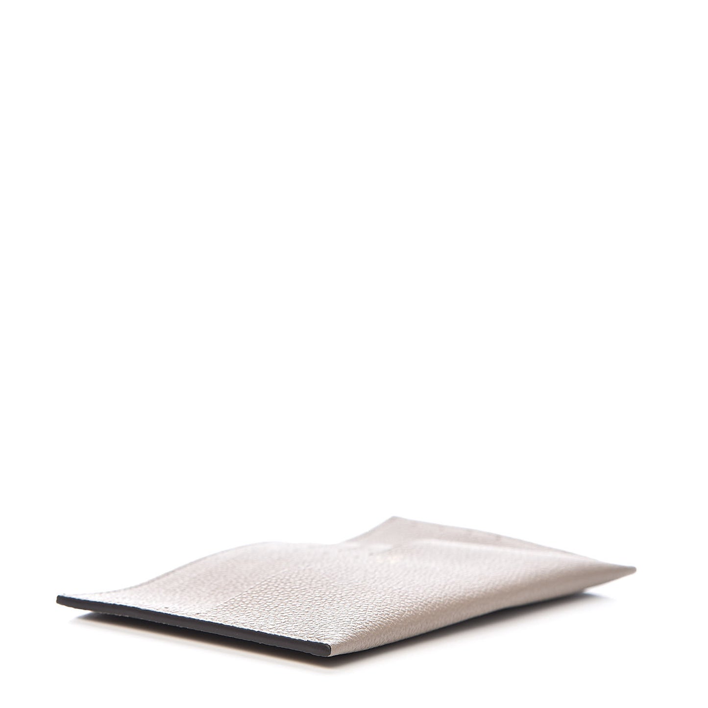 Calfskin Felicie Chain Wallet Card Holder Insert Tourterelle
