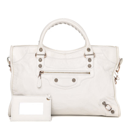 Balenciaga Agneau Giant 12 Rose Gold Hardware City White Light 1 of 19