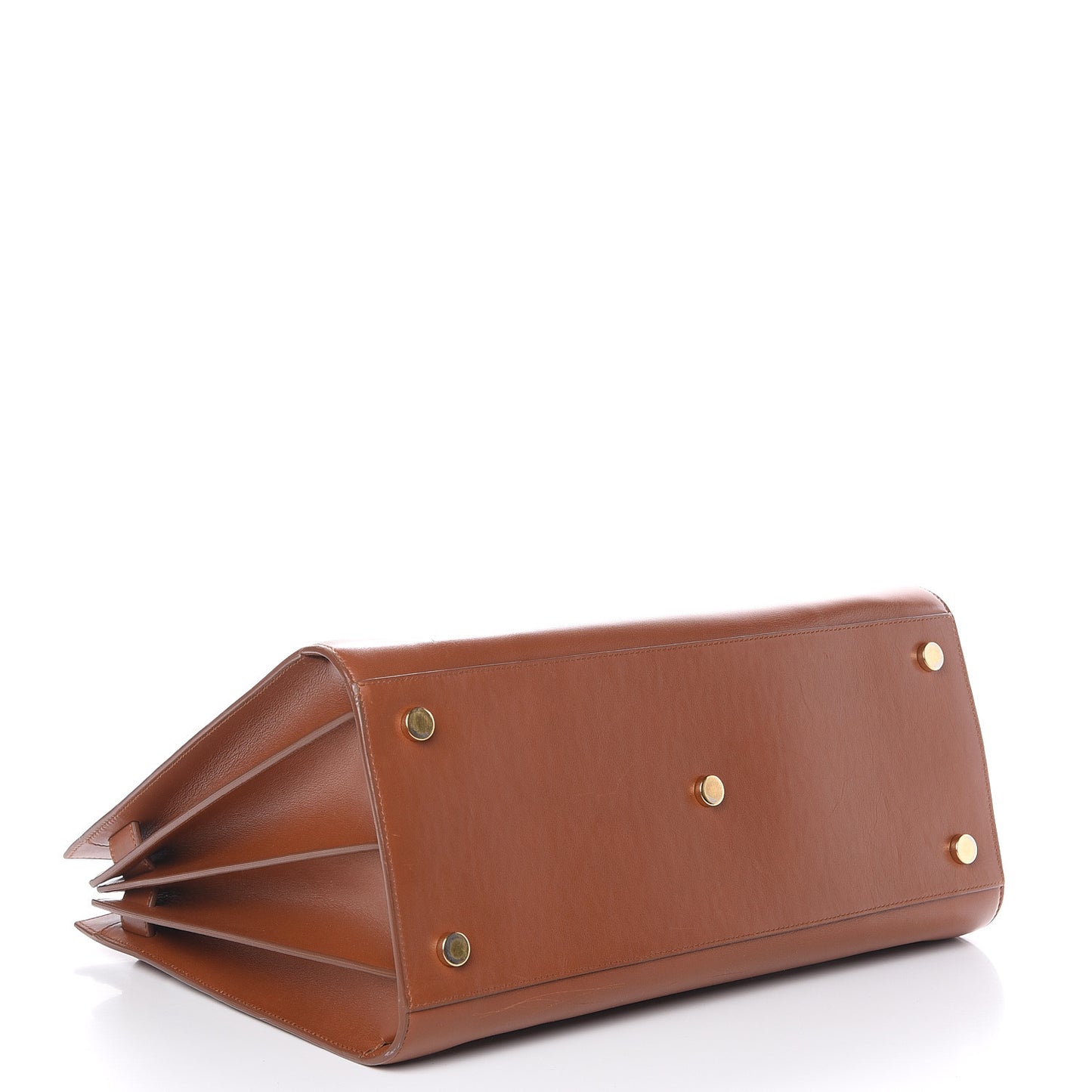 Calfskin Large Sac De Jour Carryall Cognac