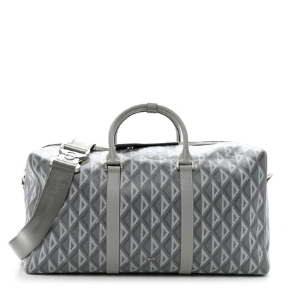Christian Dior Coated Canvas CD Diamond Lingot 50 Bag Grey 1 of 12
