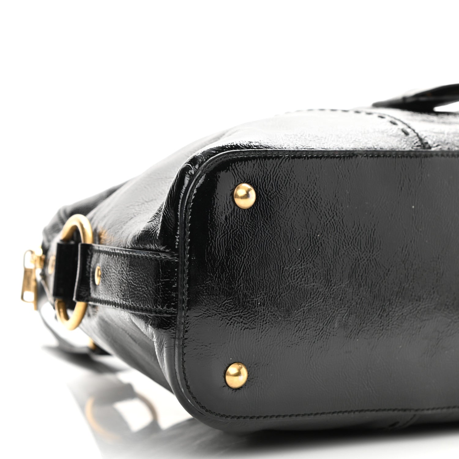 Saint Laurent Patent Large Muse Black 9 of 12