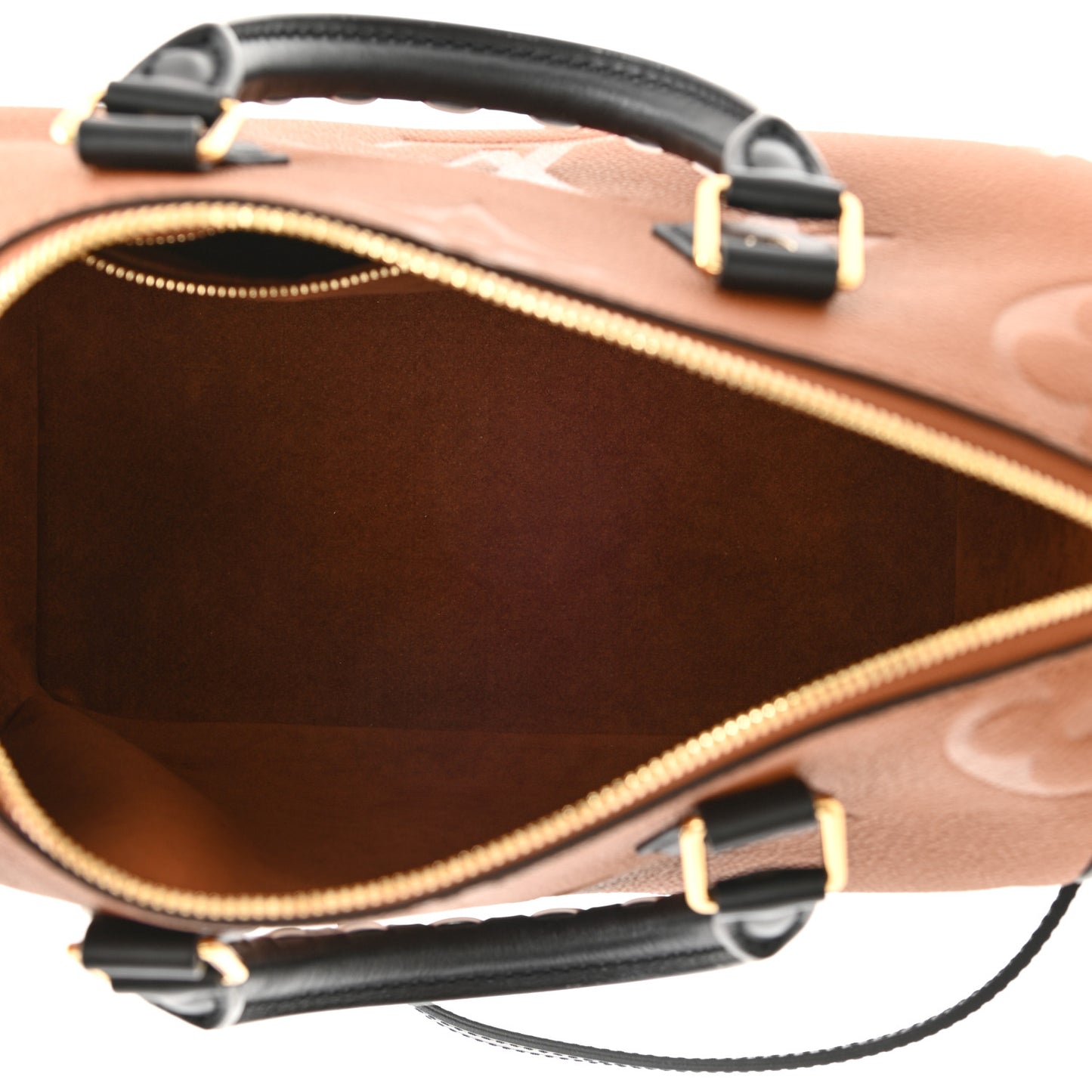 Empreinte Monogram Giant Wild At Heart Speedy Bandouliere 25 Caramel