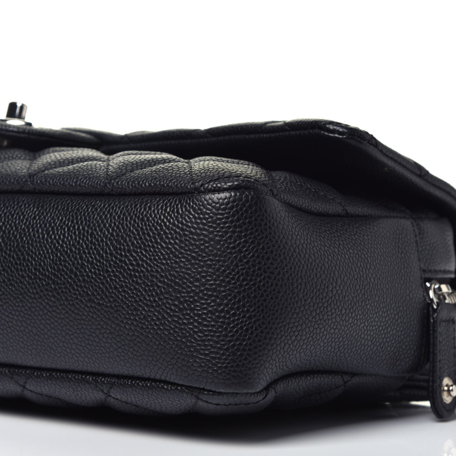 Chanel Caviar Quilted Jumbo Easy Flap Black 9 of 9