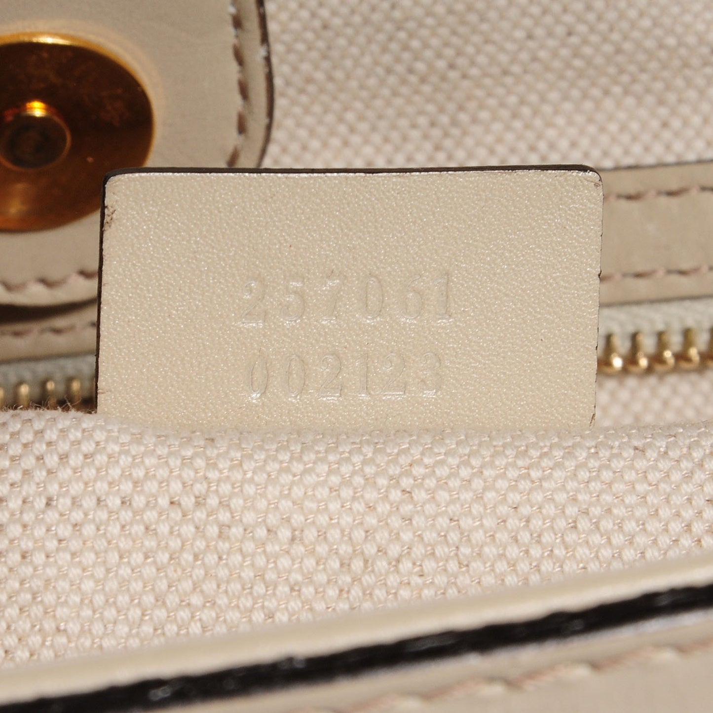 Monogram Web Medium Mayfair Tote Off White