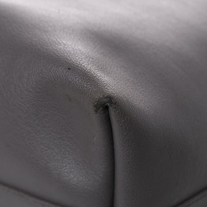 Saint Laurent Calfskin Large Shopping Tote Dark Grey 12 of 27
