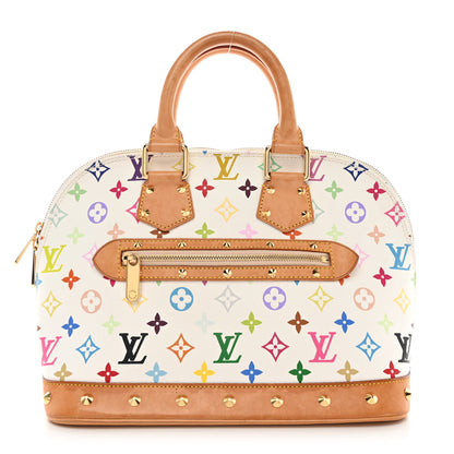 Louis Vuitton Monogram Multicolor Alma White 1 of 10