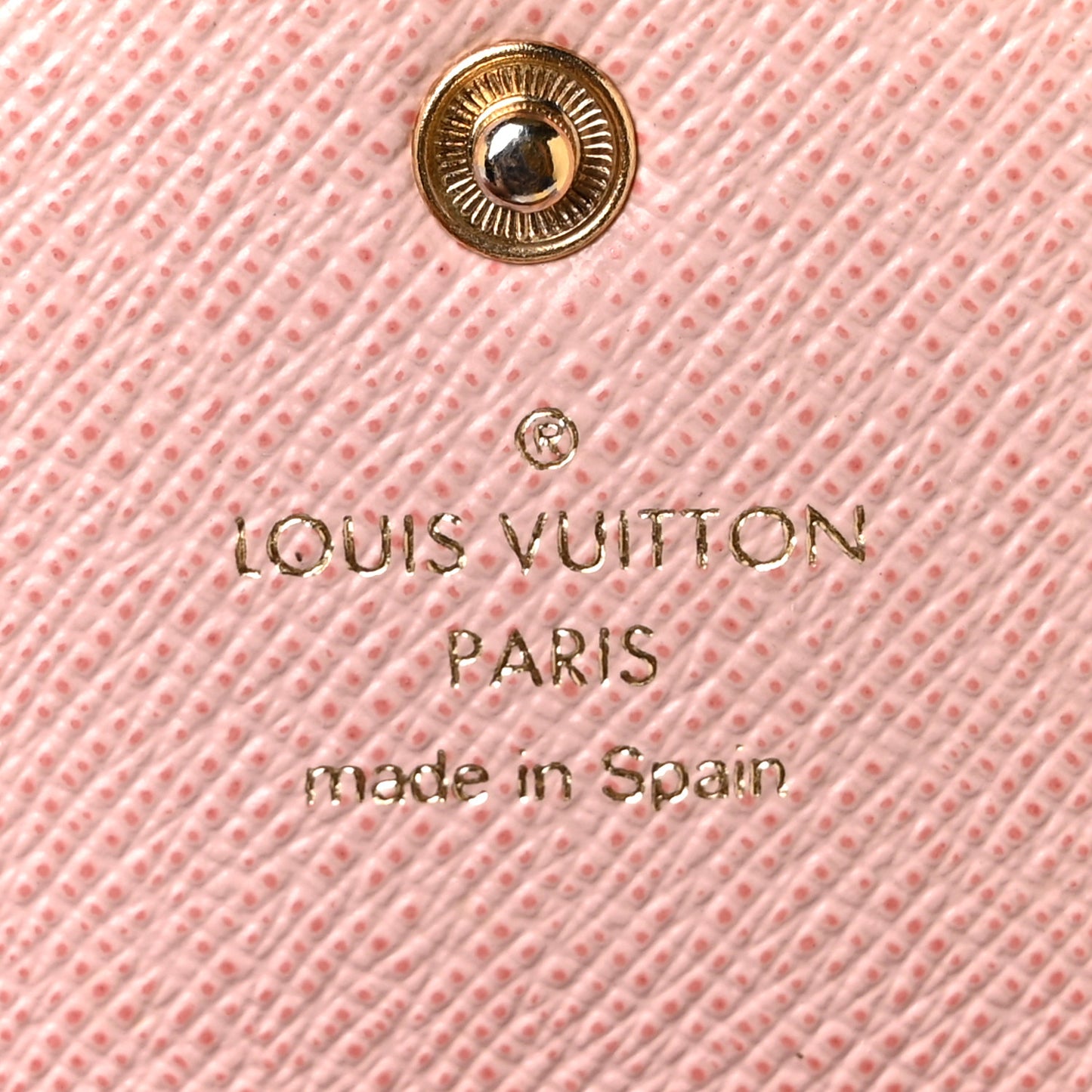 Monogram Rosalie Coin Purse Rose Ballerine