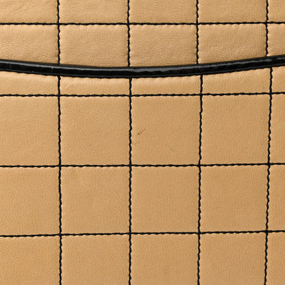 Chanel Lambskin Reissue Chocolate Bar Flap Beige Black 15 of 23