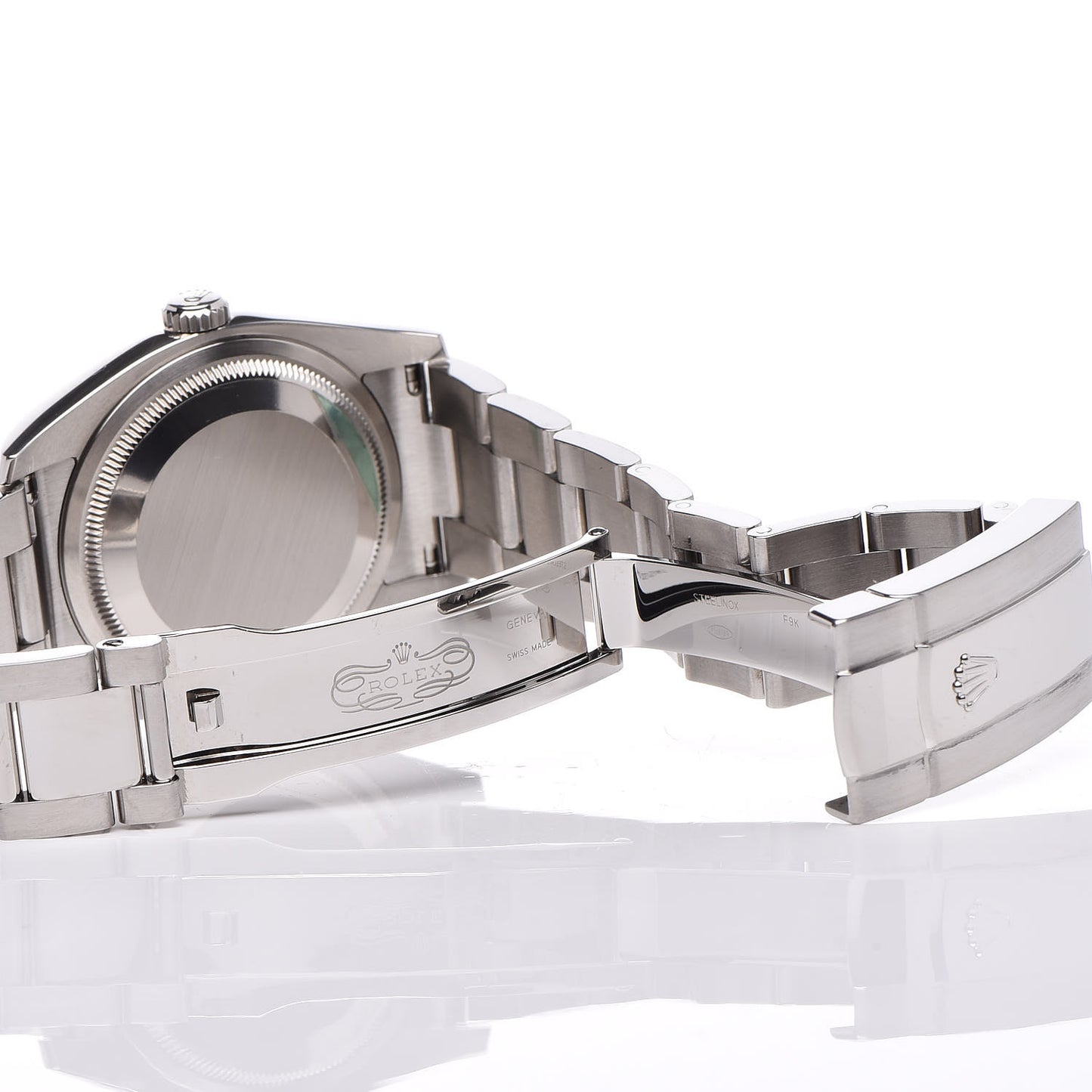 Stainless Steel 36mm Oyster Perpetual Datejust Watch Silver Roman 116200