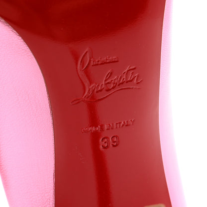 Christian Louboutin Metallic Patent Hot Chick 100 Pumps 39 Confettis 7 of 11