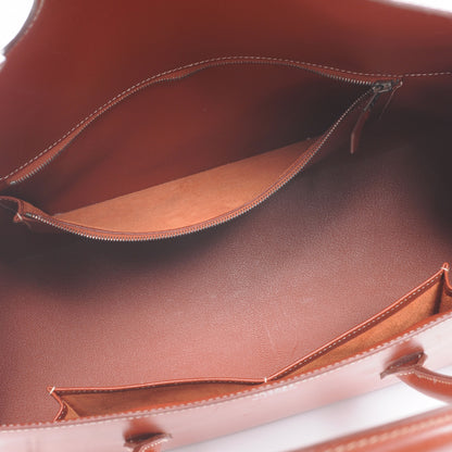 Hermes Box Leather Drag 36 Brique 6 of 6