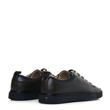 Hermes Nappa Mens Inside Sneakers 41 Green Black 4 of 8