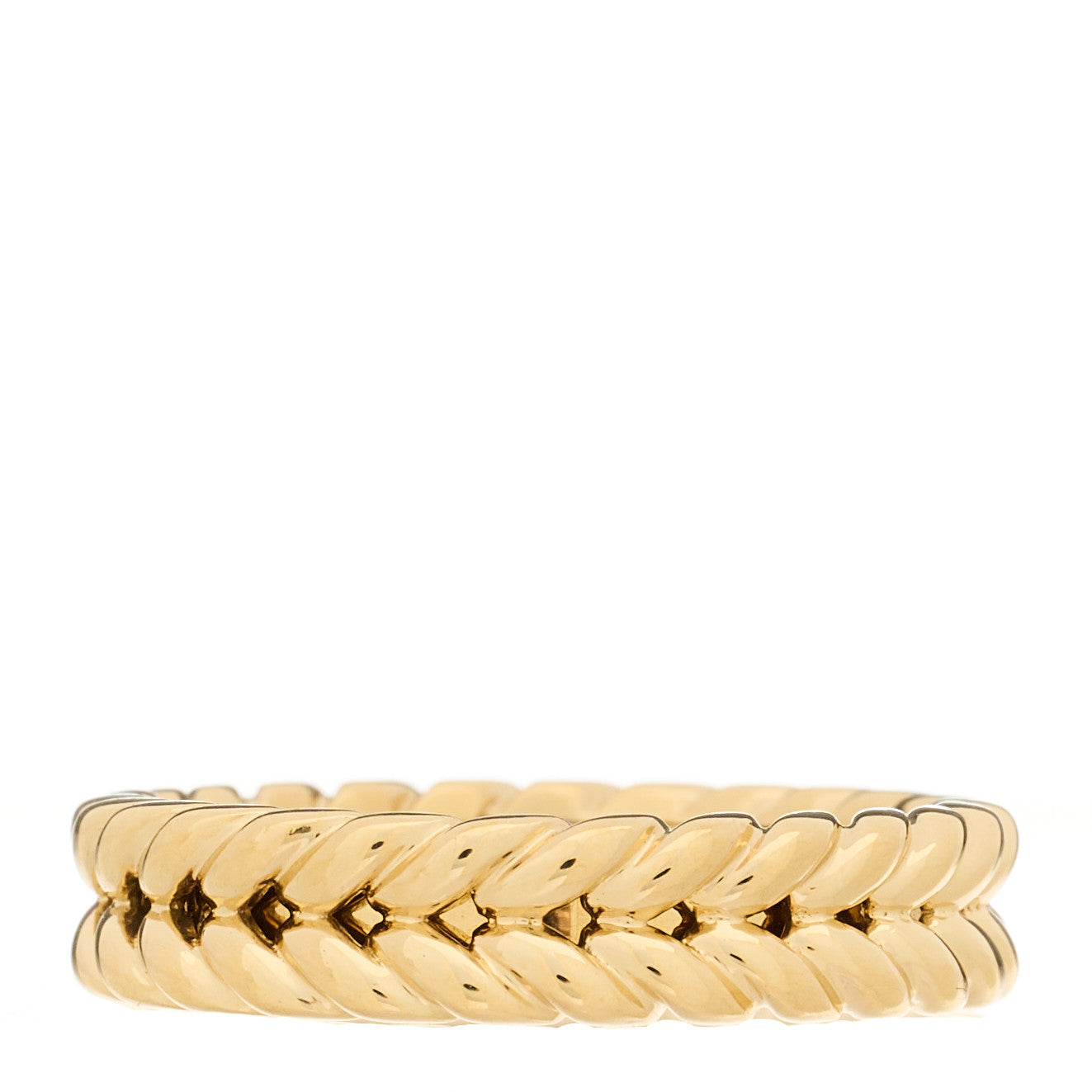 Anita Ko 18K Yellow Gold Braided Band Ring 52 6 1 of 4