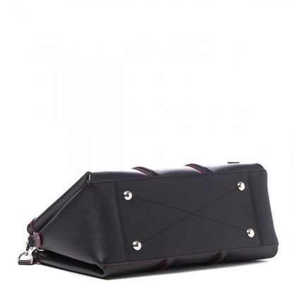 Louis Vuitton Epi Soufflot MM NM Black 3 of 8