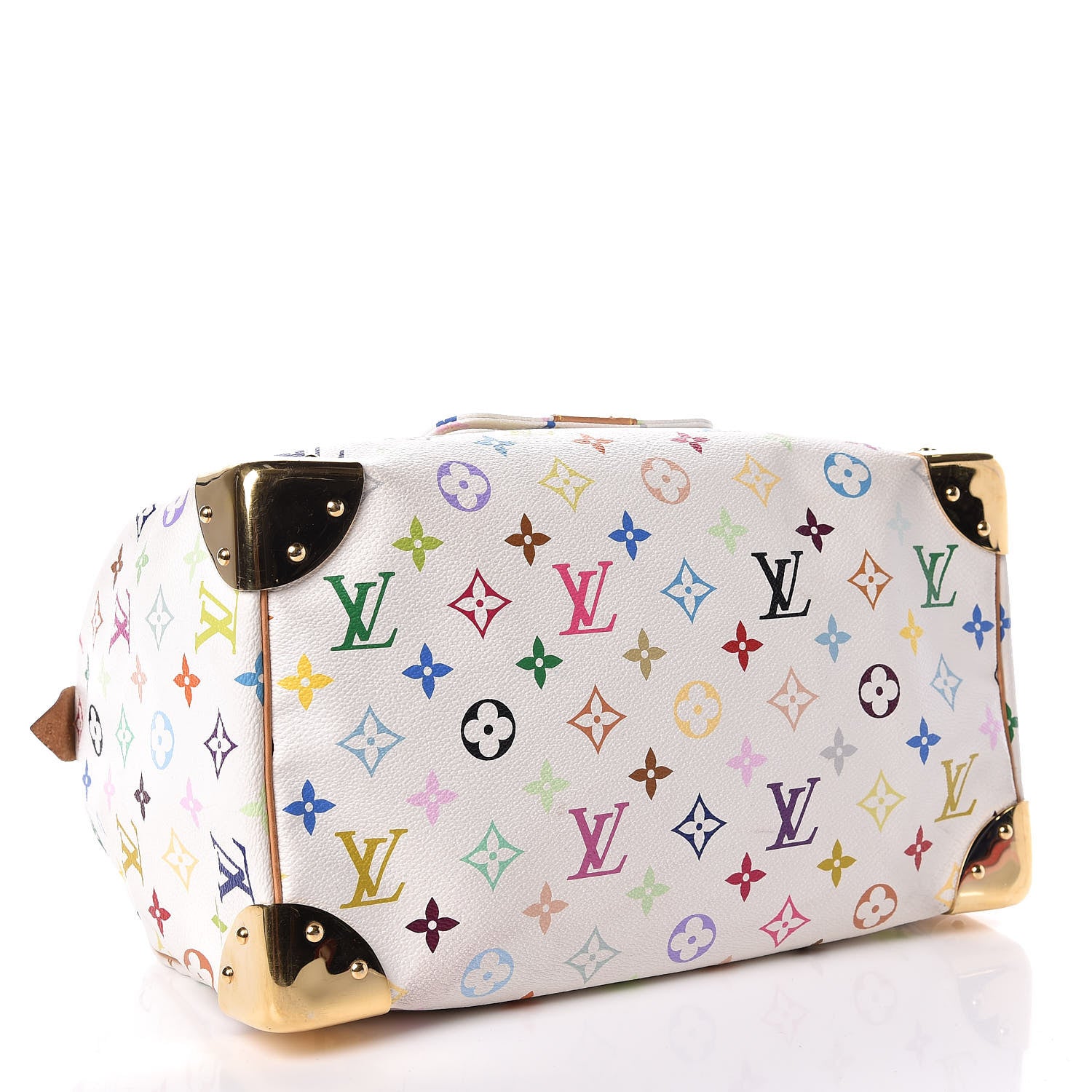 Louis Vuitton Monogram Multicolor Speedy 30 White 4 of 10